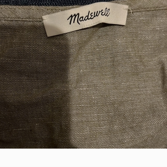 Madewell Alexandra Button-Front Mini Dress - Picture 3 of 5